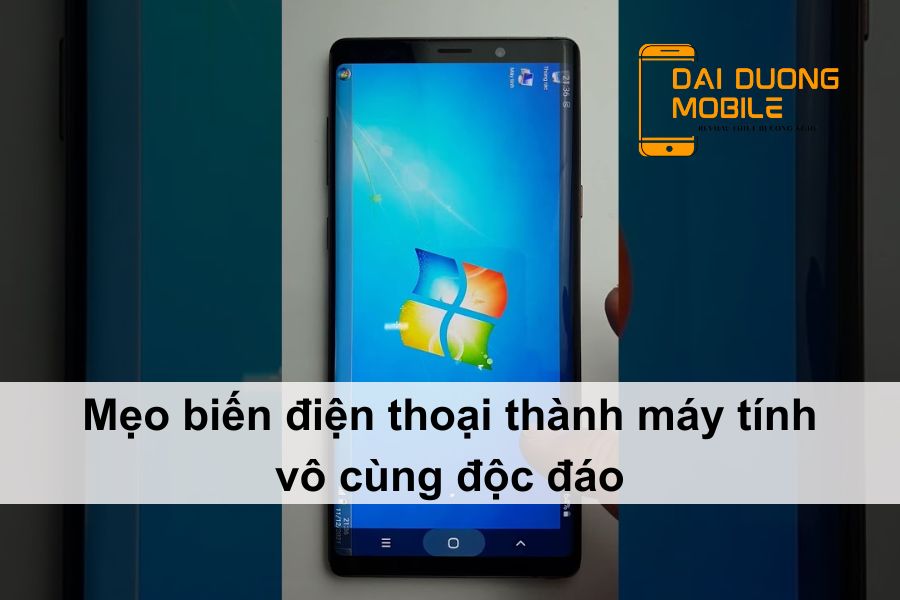 Biến điện thoại thành máy tính