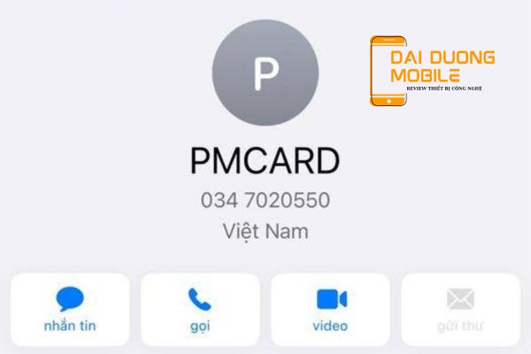 số điện thoại pm card là gì